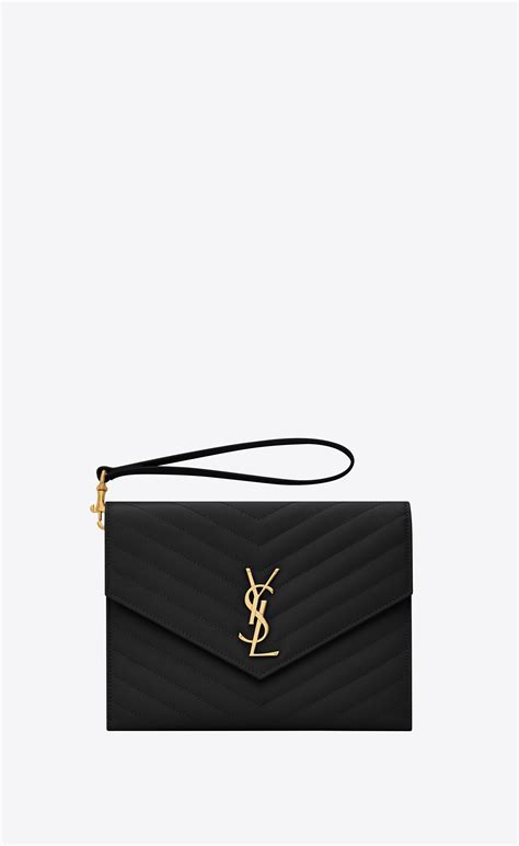 sac ysl matelassé noir|Cassandre Matelassé Leather Flap Pouch .